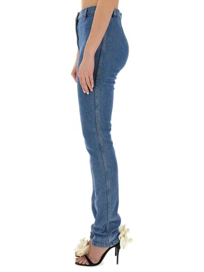 Magda Butrym Women Slim Fit Jeans In Blue