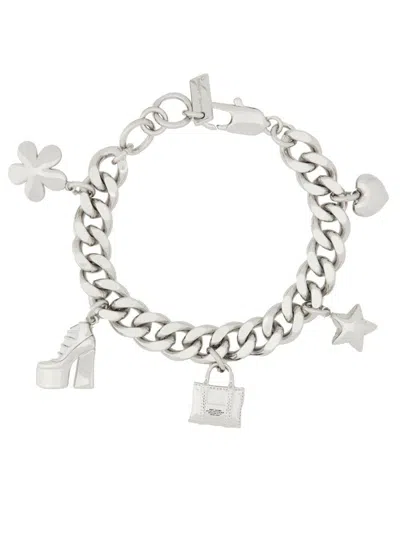 Marc Jacobs The Mini Icon Charm Chain Bracelet