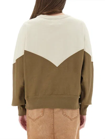 Isabel Marant Étoile Isabel Marant Etoile Powder Cotton Blend Sweatshirts In Brown