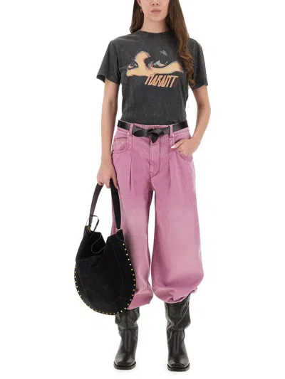 Isabel Marant Étoile Isabel Marant Etoile Women Zoeline T-shirt In Black