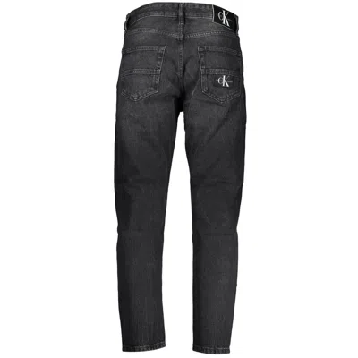 Calvin Klein Women's Relaxed Cotton Cashmere Jean In Black