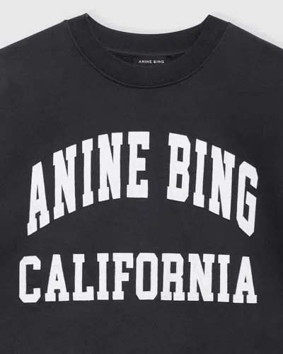 Anine Bing Miles Sweatshirt By  In Black