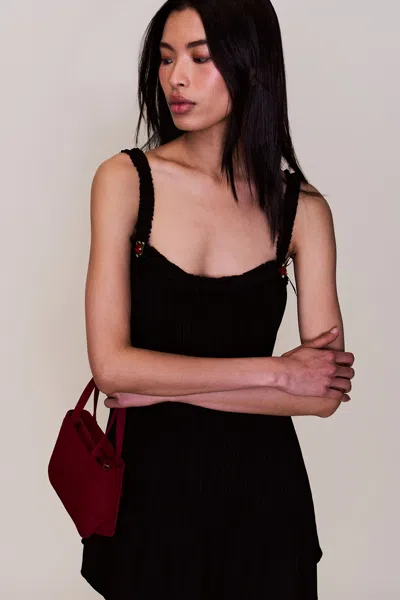 Danielle Guizio Ny Penelope Plisse Dress