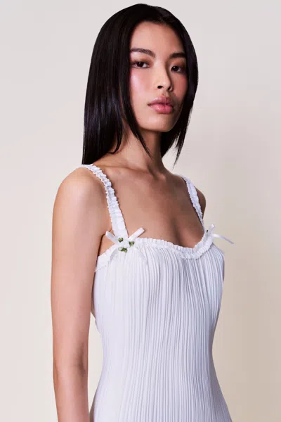Danielle Guizio Ny Penelope Plisse Dress