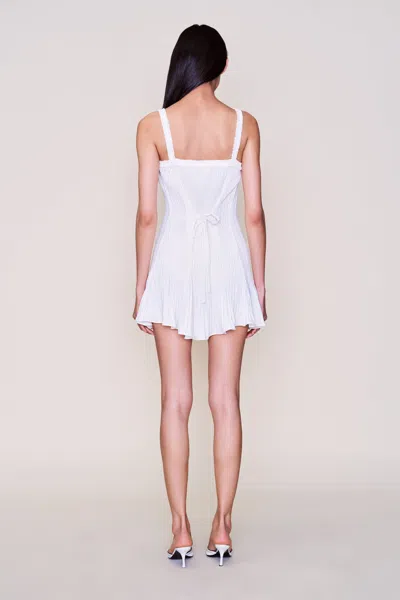 Danielle Guizio Ny Penelope Plisse Dress