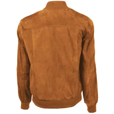 Emilio Romanelli Brown Calfskin Jacket