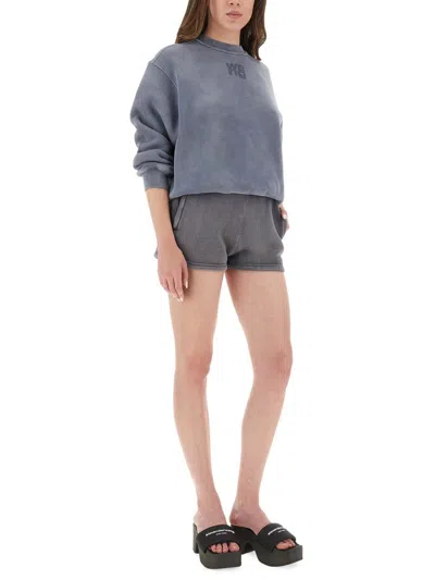 Alexander Wang T T By Alexander Wang Sweatshirt With Logo