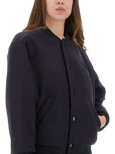 Apc Ribbed Cuffs And Hem Jacket