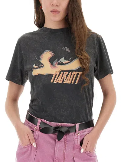 Isabel Marant Étoile Isabel Marant Etoile Women Zoeline T-shirt In Black