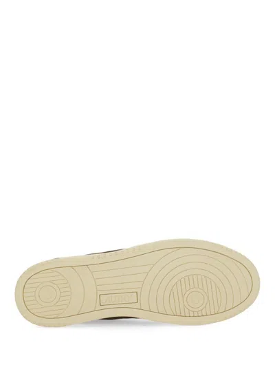 Autry Low-top Suede Sneakers With Rubber Sole And Lace-up Closure In Green