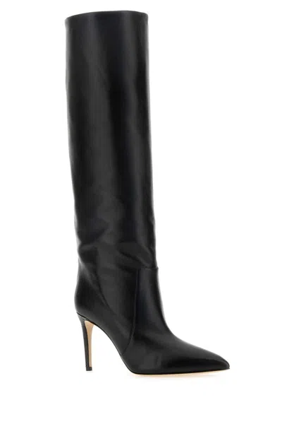 Paris Texas Stiletto Boot 85 In Black
