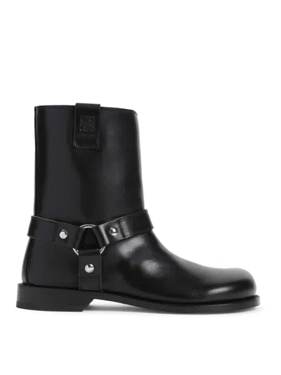Loewe Isabel Marant Edrika Suede Ankle Boots In Black