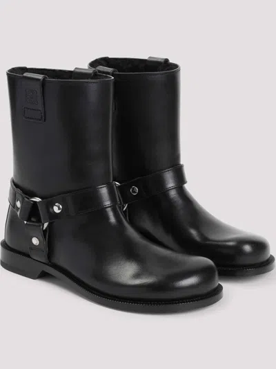 Loewe Isabel Marant Edrika Suede Ankle Boots In Black