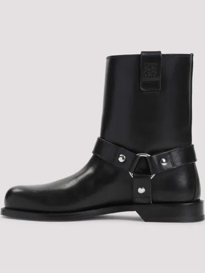 Loewe Isabel Marant Edrika Suede Ankle Boots In Black