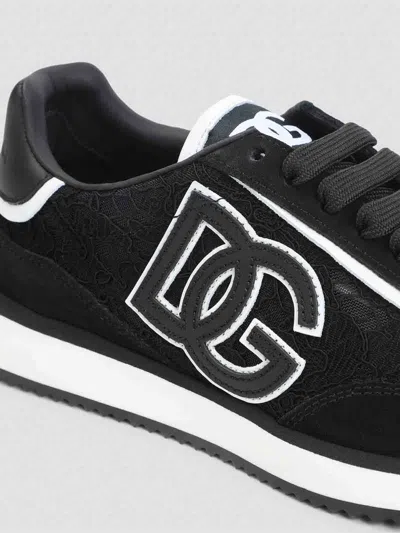 Dolce & Gabbana Dolce&gabbana Women Sneakers Dg Cushion In Black
