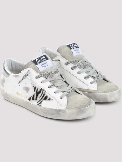 Golden Goose Isabel Marant Etoile Blue Cotton Clothing Trousers In White