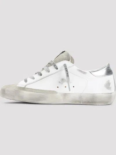 Golden Goose Isabel Marant Etoile Blue Cotton Clothing Trousers In White