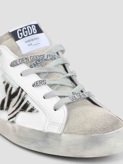 Golden Goose Isabel Marant Etoile Blue Cotton Clothing Trousers In White