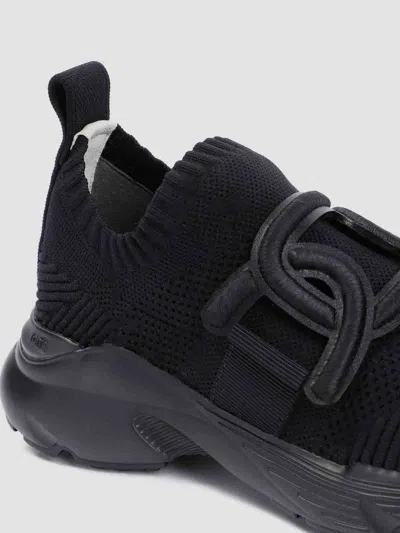 Tod's Kate Sneakers In Technical Fabric In Black