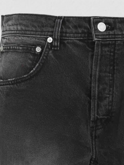 Enfants Riches Deprimes Flared Denim Cotton Jeans In Black