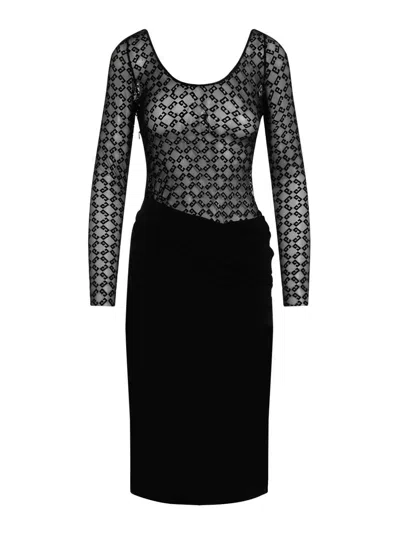 Givenchy Vestido Midi - Negro In Black