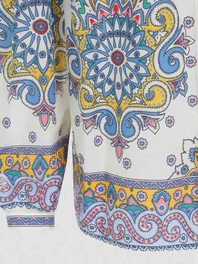 Etro Paisley-print Shirt In White