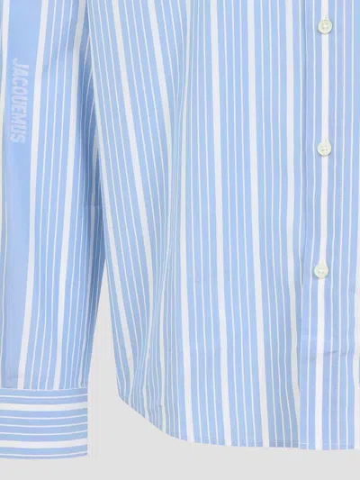 Jacquemus Men's La Chemise Simon In Blue
