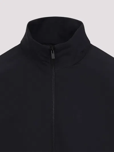 Fear Of God Black Zipped Jacket In Black