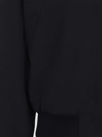 Fear Of God Black Zipped Jacket In Black