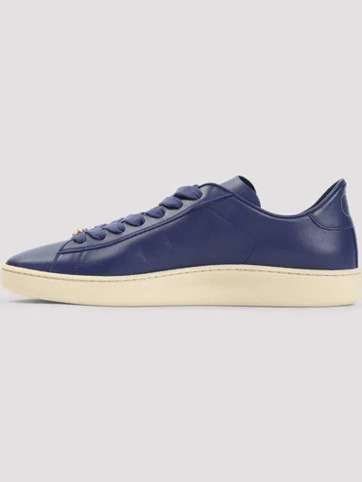 Valentino Garavani Royco Leather Sneakers With Rubber Sole In Multi