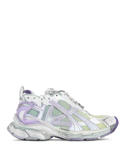 Balenciaga Multicolor Runner Gradient Sneakers In Multi