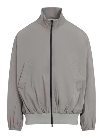Fear Of God Nylon Vented Track Jacket In Brown