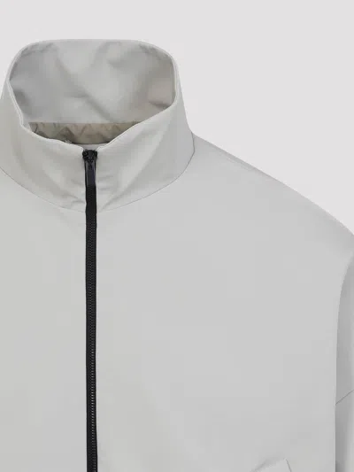 Fear Of God High Collar Bomber Jacket In Gray