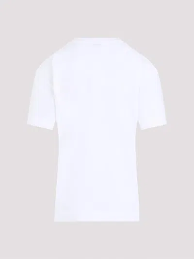 Brunello Cucinelli Chest Pocket Round Neck Short Sleeve T-shirt In White