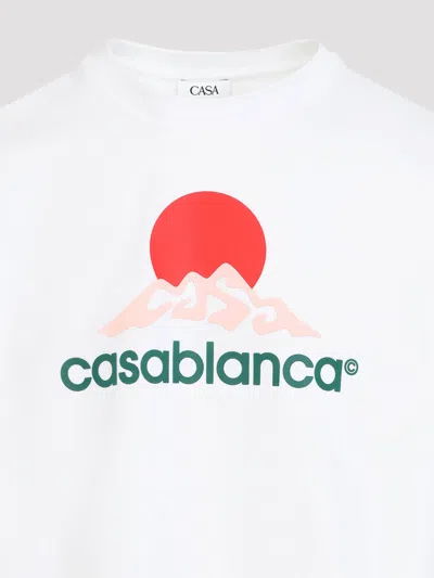 Casablanca Men's Montagne T-shirt In White