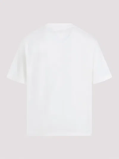 Bottega Veneta Pima Cotton Jersey T-shirt In White