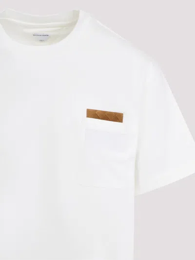 Bottega Veneta Pima Cotton Jersey T-shirt In White