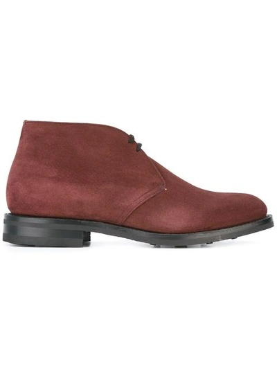 Church's 'ryder' Desert Boots In Red