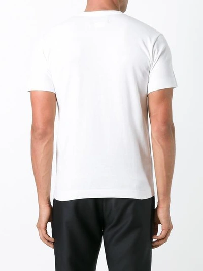 Shop Comme Des Garçons Dots Print T-shirt In White