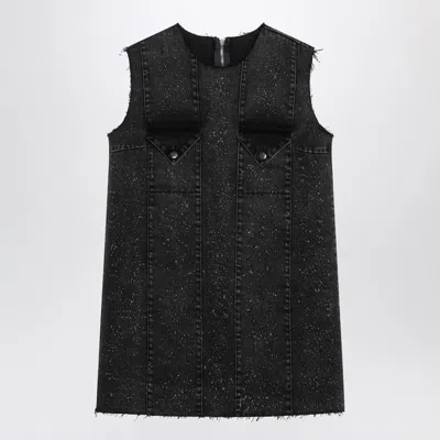 Namacheko Seams-details Sleeveless Mini Dress