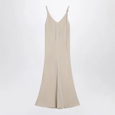 Sportmax Ivory Dress With Adjustable Strap