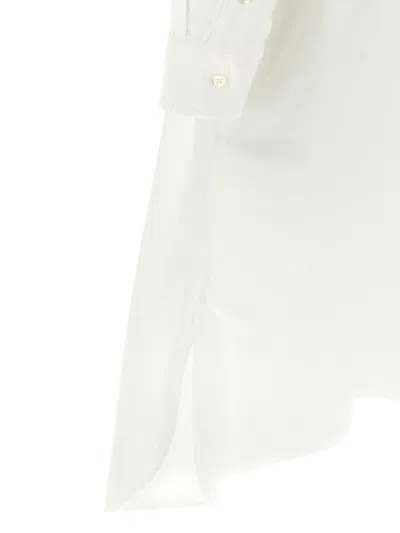 Polo Ralph Lauren Linen Shirt Dress With Long Sleeves And Waist Tie