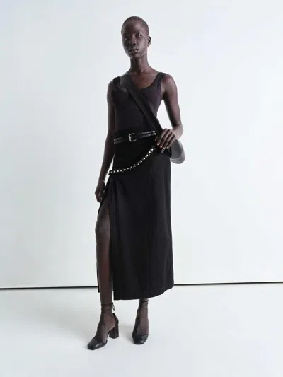 Lemaire Denim Midi Skirt