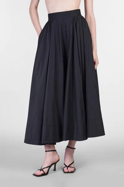 The Andamane Tiered Maxi Skirt In Lightweight Cotton Taffeta