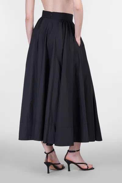 The Andamane Tiered Maxi Skirt In Lightweight Cotton Taffeta