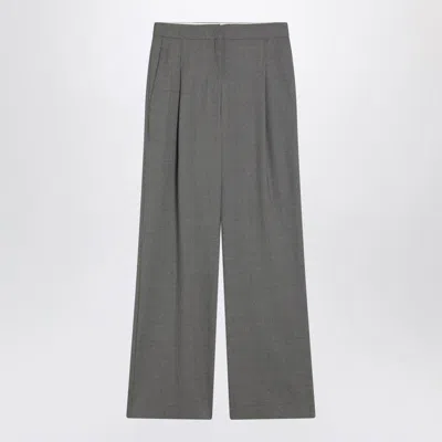 Loulou Studio Wide Grey Wool Pants