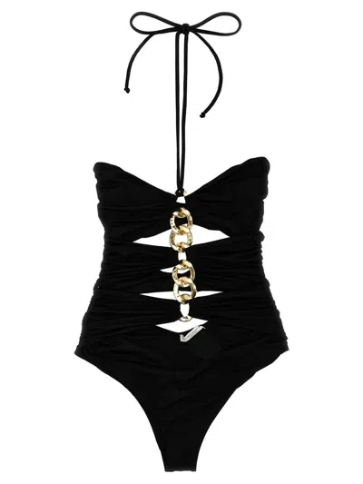 Elisabetta Franchi Chain One-piece Swimsuit Beachwear