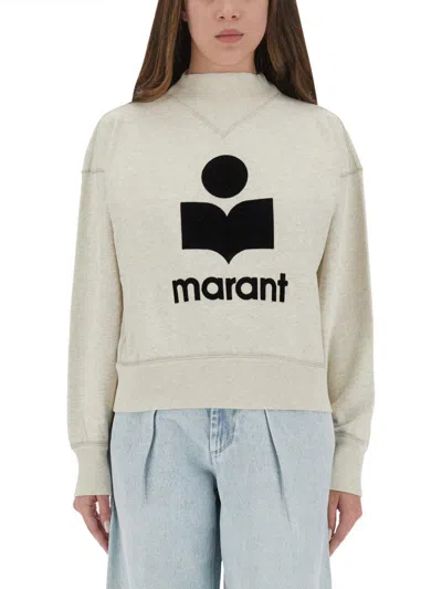 Isabel Marant Étoile Isabel Marant Etoile Felpa Moby In Neutral