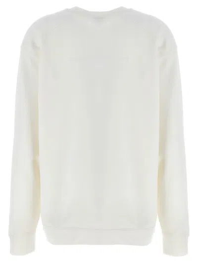 Ganni Off-white Isoli Kittens Drop Shoulder Sweatshirt