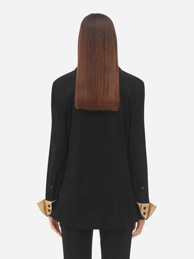 Bottega Veneta Chemise En Jersey De Viscose Fluide Mate